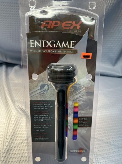 New, in box Apex Gear Endgame bow stabilizer