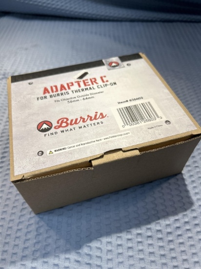 New, in box Adapter C for Burris thermal clip-on
