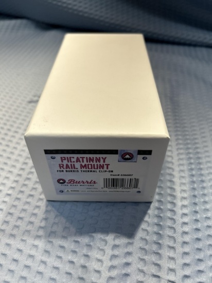 New, in box Picatinny Rail Mount for Burris