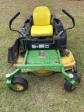 John Deere zero turn riding mower, Z535M