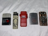Assorted lighters