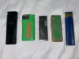 Assorted lighters