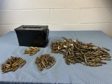 Approximately 480 rounds of 308 ammo and ammo box