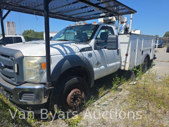 2013 Ford F-550 Bucket Truck, VIN # 1FDUF5GT6DEA35515