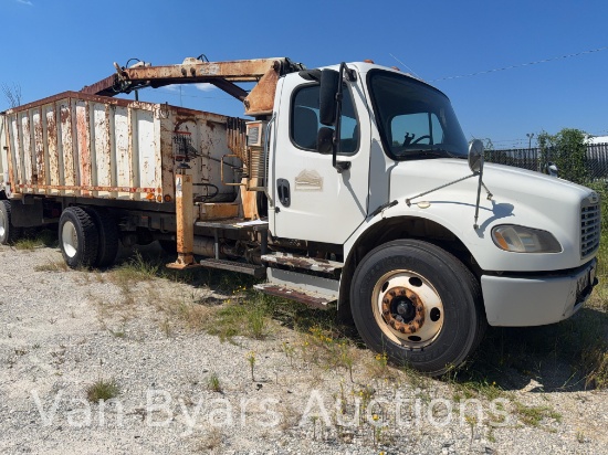 2014 Freightliner M2 106 Medium Duty Truck Grapple, VIN # 1FVACXDT0EHFY1122