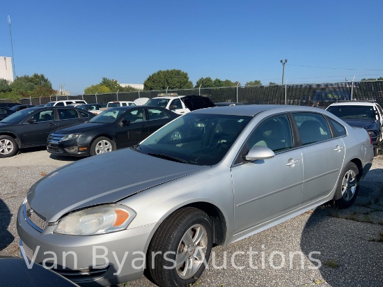 2012 Chevrolet Impala Passenger Car, VIN # 2G1WF5E38C1132787