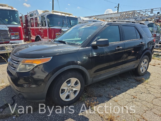2013 Ford Explorer Multipurpose Vehicle (MPV), VIN # 1FM5K8B80DGC15856