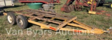 Double Axle Trailer, 12' x 77"