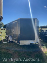 7' x 14' Covered Wagon Trailer, Enclosed Trailer