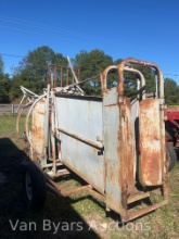 Portable Sheep Chute and Headgate