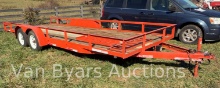 2016 20x7 Double Axle Utility Trailer