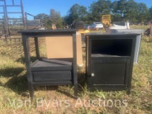 2 Black Night Stands
