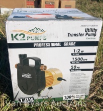 K2 Pumps Professional Grade Utility Transfer Pump