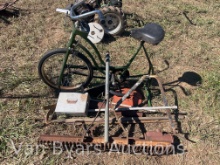 Exercise Bike and Tools
