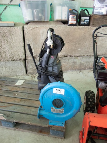 Electric Pressure Washer and Blower