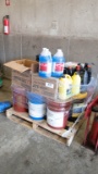 Pallet Lot of Oils, Lubricants, Etc