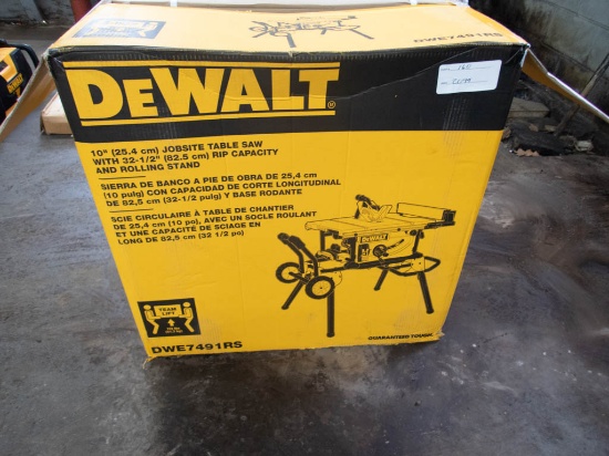 DEWALT Job Site Table Saw