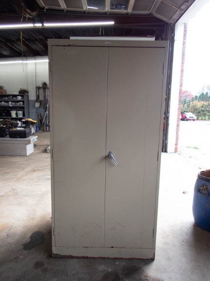 Metal Cabinet 2 Door with Shelves