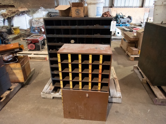 Lot of Hardware Cabinets and Contents