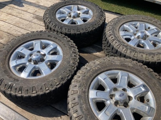 Goodyear Wrangler Tires on Ford Rims