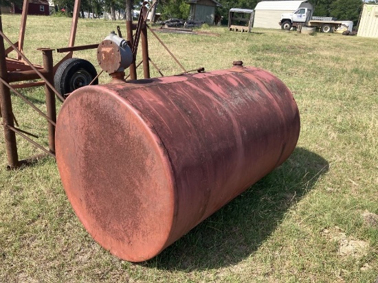 Red Fuel Tank