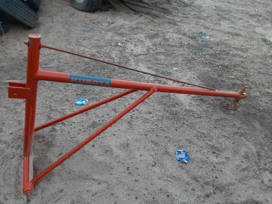 Kubota 3pt Boom Pole with Hook