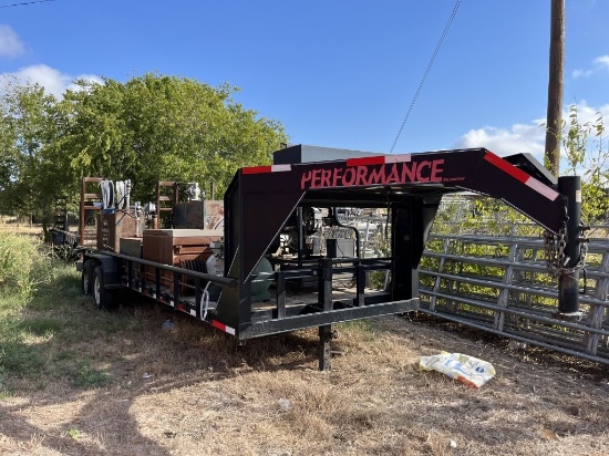 24' Performance Gooseneck PW/SVC Trailer