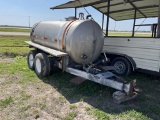 John Blue Co 1000gal Stainless Nurse Tank