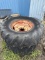 2 Tractor Tires and Rims