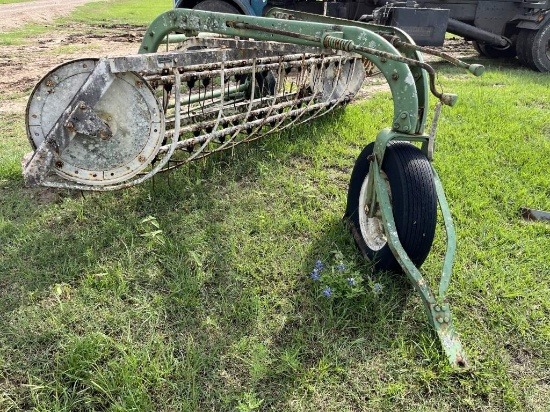 Green Hay Rake