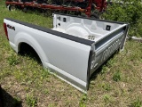White Ford Long Bed