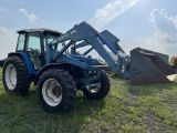 Ford 8340 4x4 Tractor with 7413 LDR