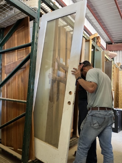 3' x 8' Door w/ Glass