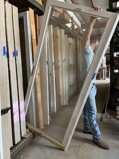 2pc 3'0" x 6'8" Exterior Metal Door