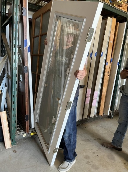 2'8" x 6'8" Half Double Door