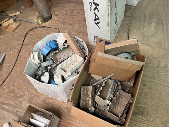 Qty of Electrical Boxes, Switch Boxes, etc.