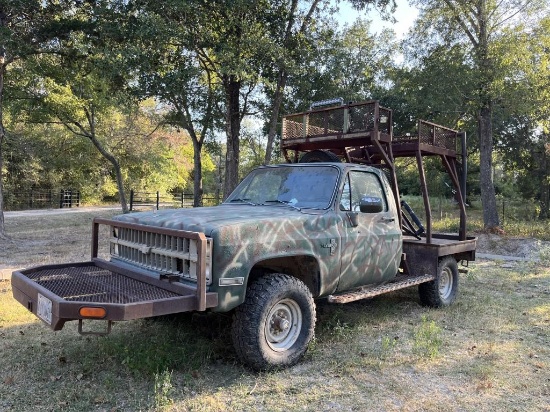 1982 Chevrolet 4x4 Hunting Truck