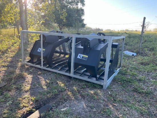 UNUSED 72" Rock Grapple Bucket