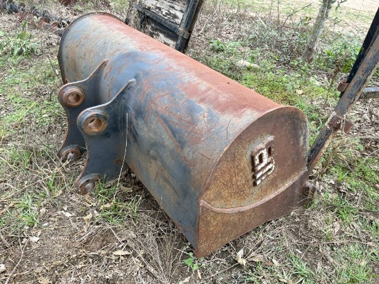 48" Smooth Bucket For Excavator