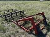 Square Bale Grapple with 10 Bale Accumulator
