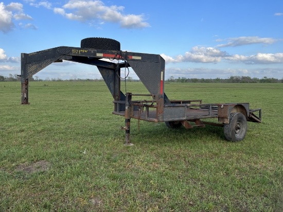 12' + 2'6" x 66.5" Shopbuilt GN UT Trailer