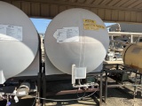 500gal Poly Tank on Metal Stand