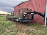 1997 Gooseneck 32' x 6' Cattle Trailer