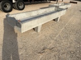 10' x 2' x 2' Concrete Feed Trough