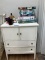 Headboard, Footboard, Dresser and Contents