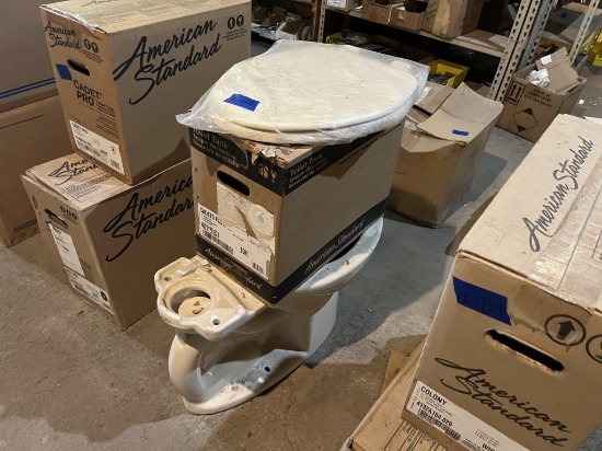 Toilet, Tank & Lid/Seat