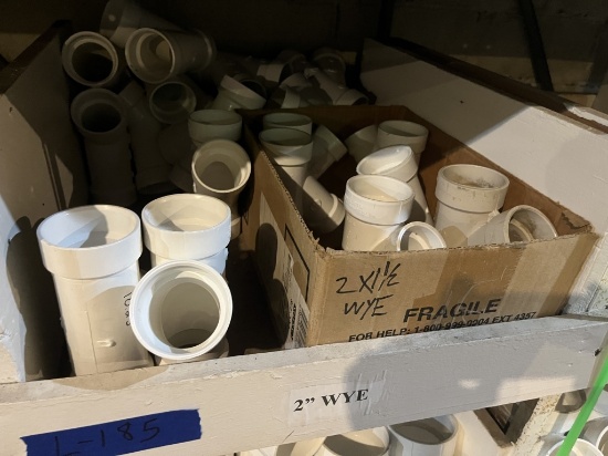 2" & 2" x 1 1/2" Wye's