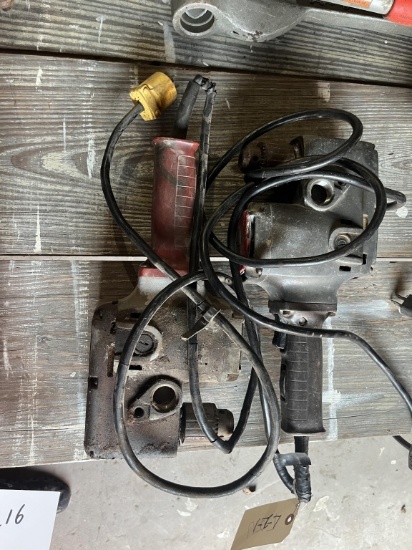 (2) Milwaukee Hole Hawg Angle Drills
