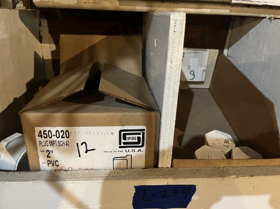 Qty of 2" &1 1/4" MIPT Plugs