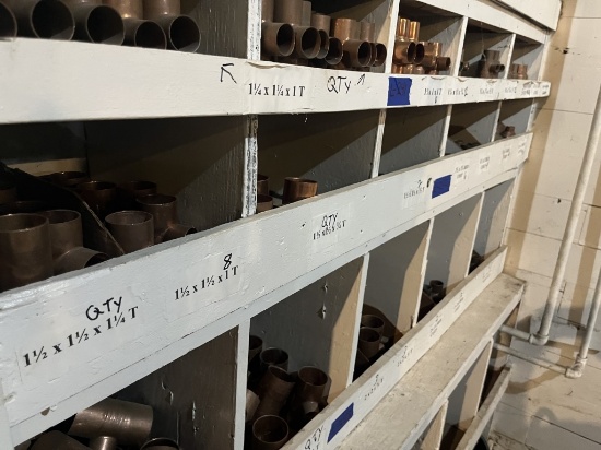 Qty of Copper Tee's & Reducer Couplings